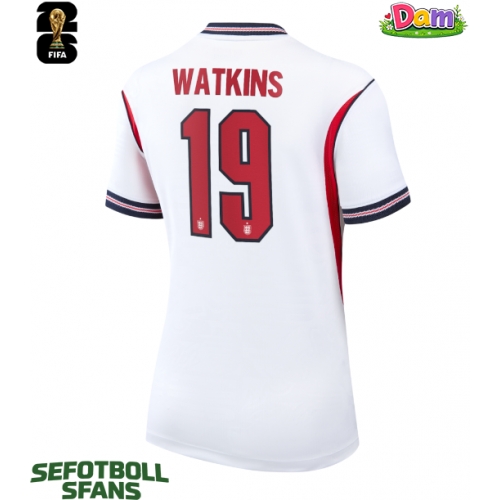 England Ollie Watkins #19 Hemmatröja Kvinnor VM 2026 Kortärmad